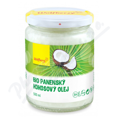 Panenský kokosový olej BIO 500ml Wolfberry