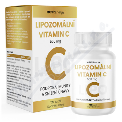 MOVit Lipozomální Vitamin C 500mg cps.120