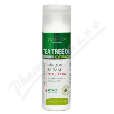 Přírodní balzám proti lupům s Tea Tree Oil 200ml