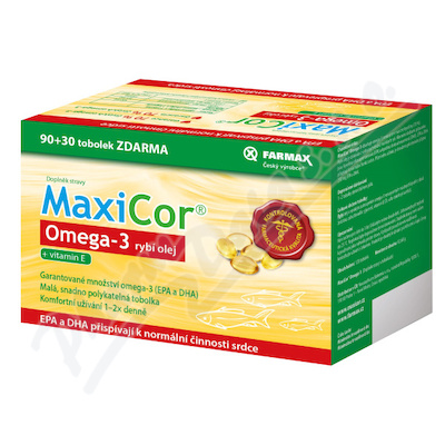 MaxiCor Omega-3 tob.90+30