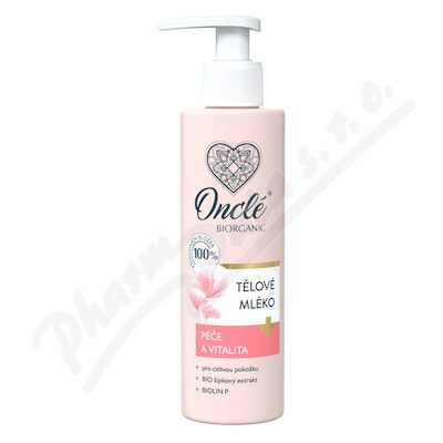 Tělové mléko ONCLÉ BIORGANIC 200ml