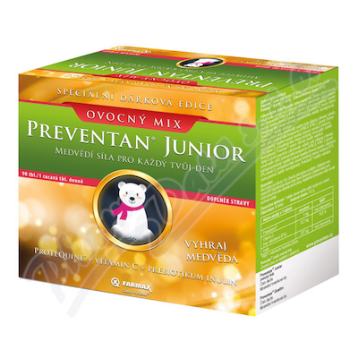 Preventan Junior ovocný mix dárkové balení tbl.90