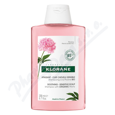 KLORANE Šampon s BIO pivoňkou 200ml