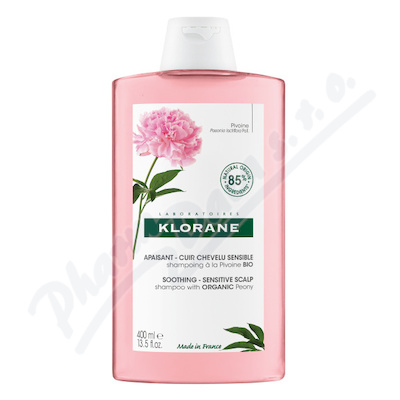 KLORANE Šampon s BIO pivoňkou 400ml