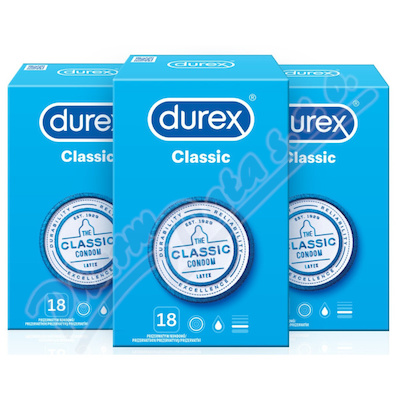 Prezervativ DUREX Classic pack 54ks (2+1)