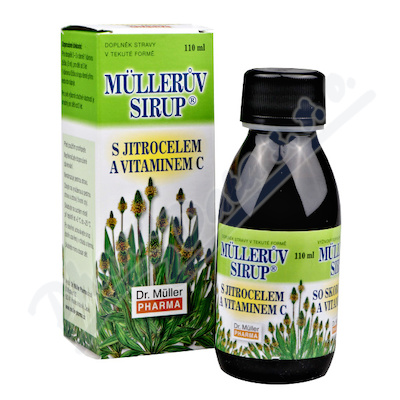 Müllerův sirup s jitrocelem a vitaminem C 110ml