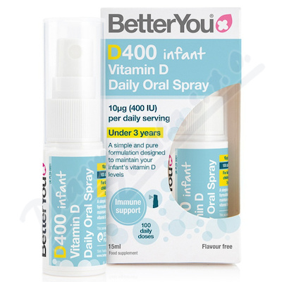 BetterYou D400 infant vit.D Daily Oral Spray 15ml