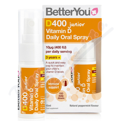 BetterYou D400 junior vit.D Daily Oral Spray 15ml