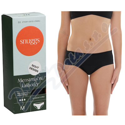Snuggs Menstruační kalhotky sil.men.klasik střih M