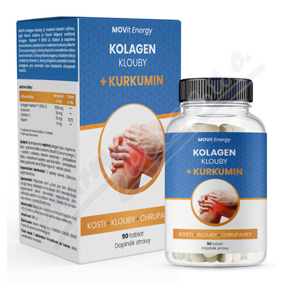 MOVit Kolagen Klouby+Kurkumin tbl.90