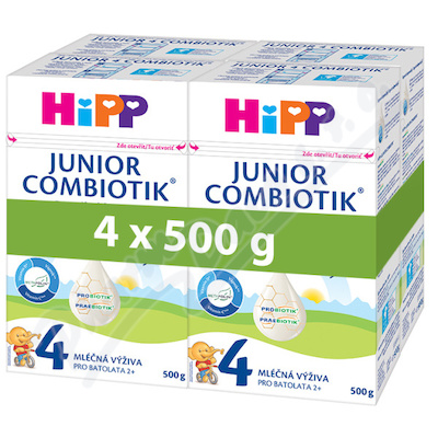 HiPP MLÉKO 4 JUNIOR Combiotik 4x500g