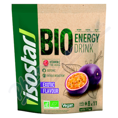 ISOSTAR Energy Drink exotic Bio 440g