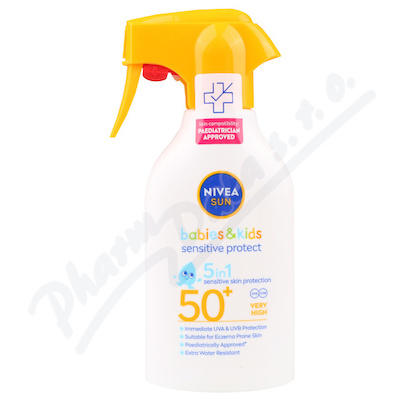 NIVEA SUN Kids opal.spr.pump.sens.OF50+ 270ml98327