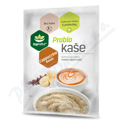 Probio kaše cappuccino&banán 60g TOPNATUR