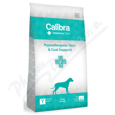 Calibra Veter.Diets Dog Hypoall.Skin&Coat Supp.2kg