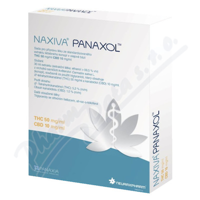 Naxiva Panaxol THC 50mg/ml CBD 10mg/ml (9372000)