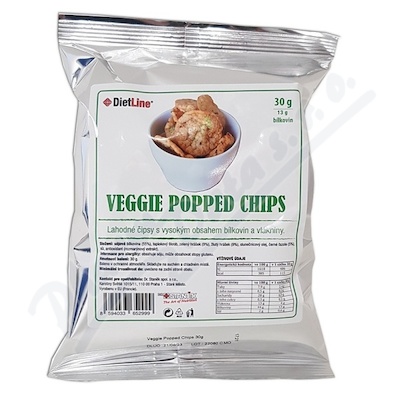 DietLine Veggie Popped Chips 30g