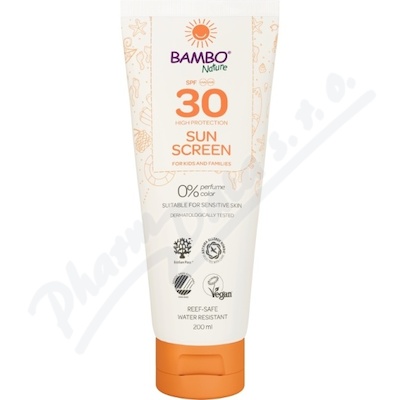 Bambo Nature Opalovací krém Kids SPF30 200ml