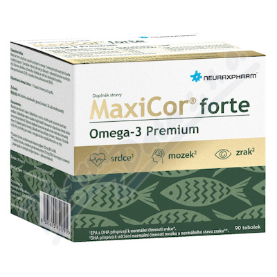 MaxiCor forte Omega-3 Premium tbl.90