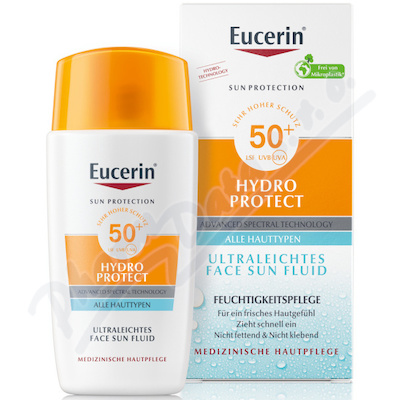 Eucerin SUN fluid na opal.na obličej SPF50+ 50ml