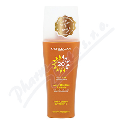 Dermacol SUN mléko na opalování SPF20 200ml