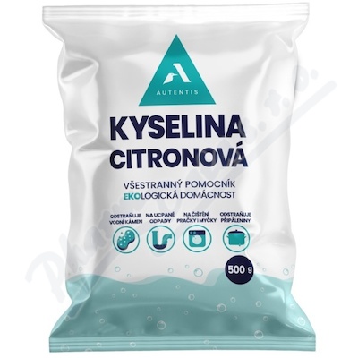 Autentis Kyselina citronová 500g