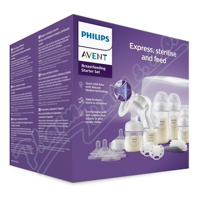 Philips AVENT Sada Natur.Resp.s man.odsáv.steril.