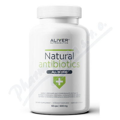 ALIVER Natural antibiotics 600mg cps.60