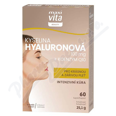 Maxi Vita Beauty Kys.hyaluron.+koenzym Q10 cps.60