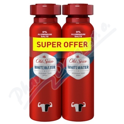 Old Spice WhiteWater deo body spray 2x150ml
