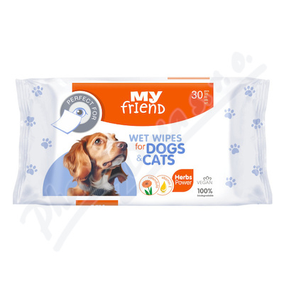 My friend vlhč.ubrousky na oči pro psy/kočky 30ks