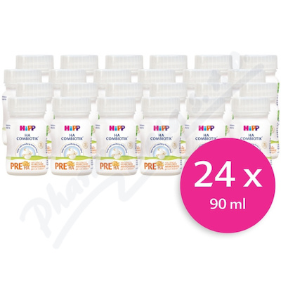 HiPP PRE HA Combiotik kojenecká výživa 24x90ml