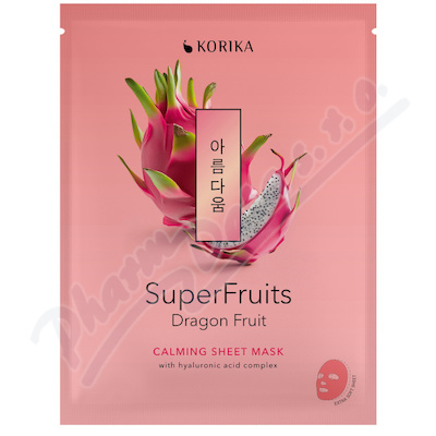 KORIKA SuperFruits Calm.Sheet Mask Drag.Fruit 25g