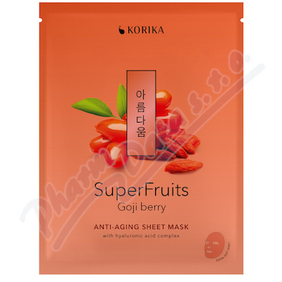 KORIKA SuperFruits Anti-ag.Sheet Mask Goji Ber.25g