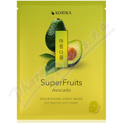 KORIKA SuperFruits Nourish.Sheet Mask Avocado 25g