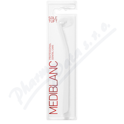 MEDIBLANC Sole Tuft Toothbrush White