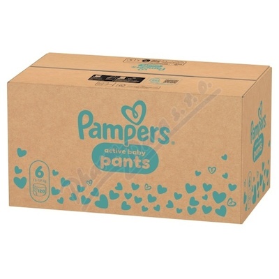 Pampers Active Baby Pants 6 plen.kal.13-19kg 120ks