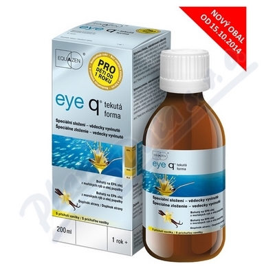 eye q tekutá forma s příchutí vanilky 200 ml