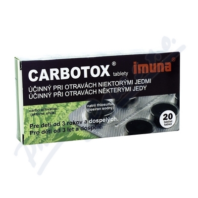 Carbotox 320mg/25mg tbl.nob.20