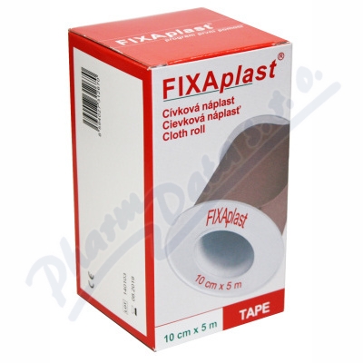 Náplast Fixaplast cívka 10cmx5m 1ks