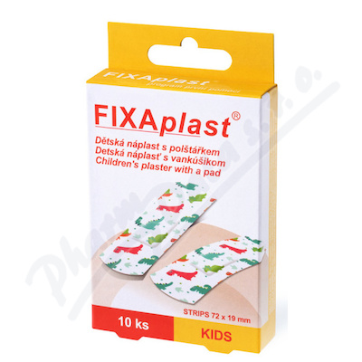 FIXAplast dětská náplast s polštářkem strips 10ks