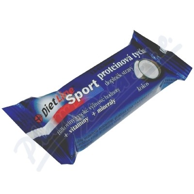 DietLine Sport proteinová tyčinka kokos 46g