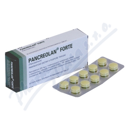 Pancreolan Forte tbl.ent.30x220mg