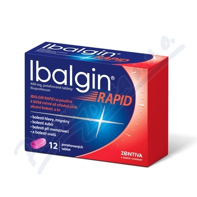 Ibalgin Rapid por.tbl.flm.12x400mg