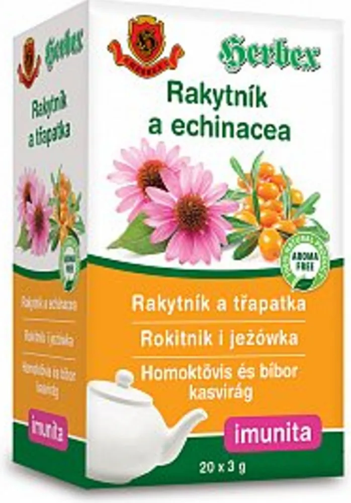HERBEX Rakytník a třapatka (echinacea) n.s.20x3g