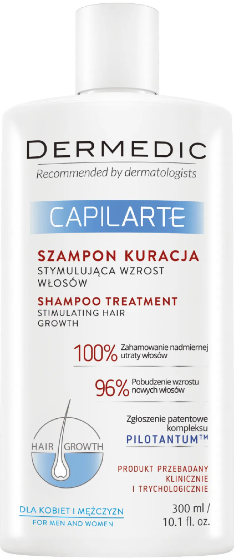 Capilarte Šampon pro stimulaci růstu vlasů 300ml