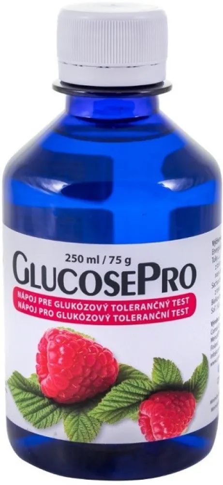 GlucosePro glukózový toleranční test 250ml