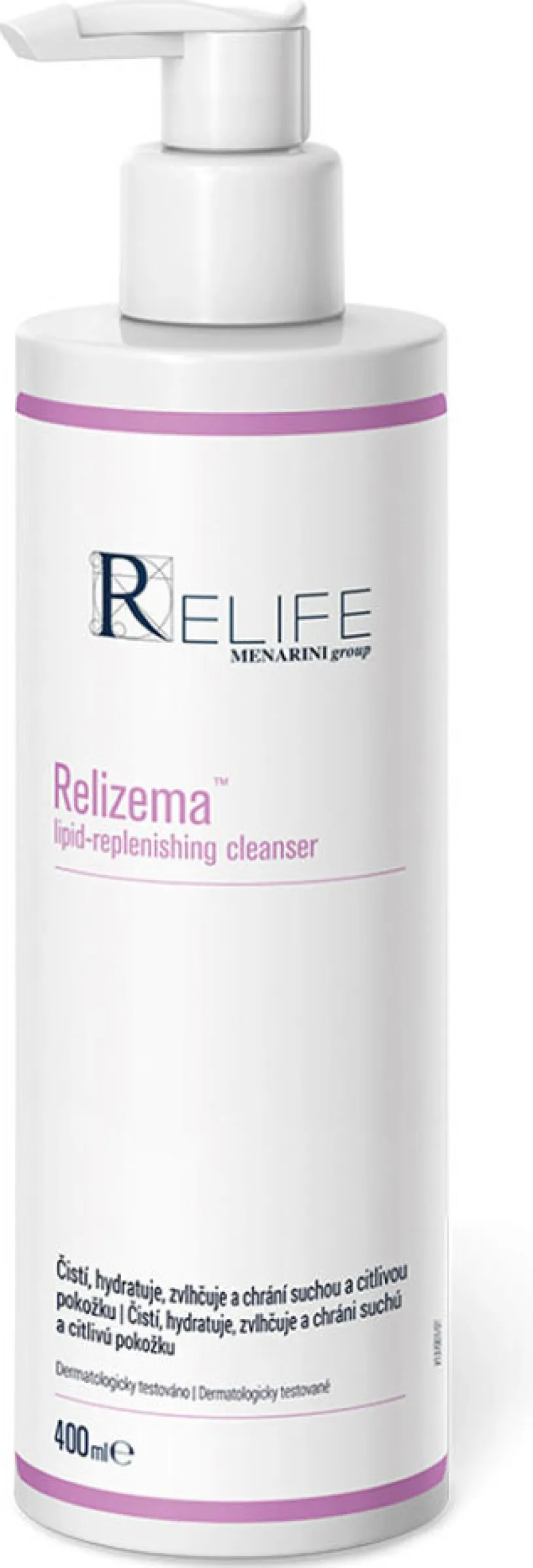 Relizema lipid replenishing cleanser 400ml
