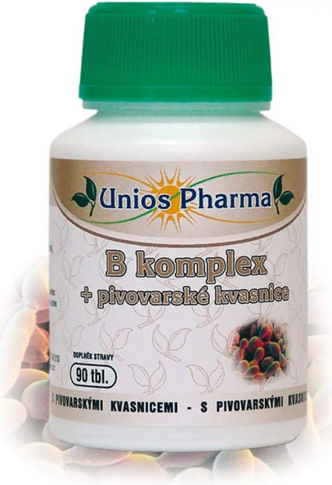 Uniospharma B komplex+pivovarské kvasnice tbl.90