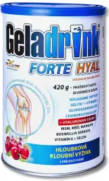 Geladrink FORTE HYAL práškový nápoj višeň 420g